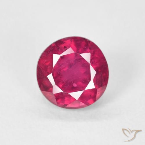 1.14ct Naturel Rouge léger Rubis, Tour, VS