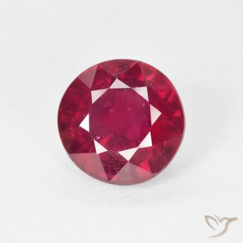 3.37ct Naturel Cramoisi profond Rubis, Tour, VS