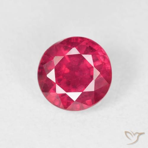 1.01ct Naturel Rouge confiture Rubis, Tour, VS