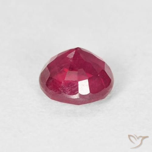 Rubis Rose rougeâtre naturelle Tour, 0.91 ct, VS