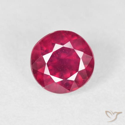 1.04ct Naturel Cramoisi profond Rubis, Tour, VS