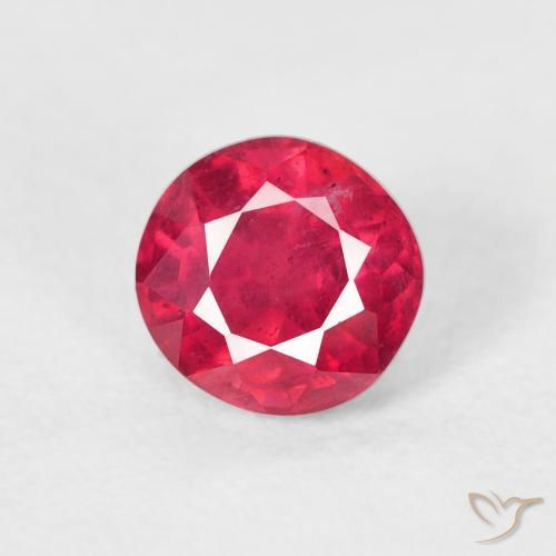 1.06ct Naturel Rouge confiture Rubis, Tour, VS