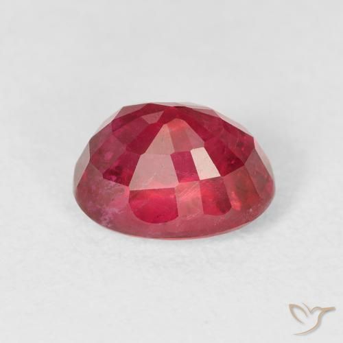 Rubis Cramoisi profond naturelle ovale, 2.49 ct, VS