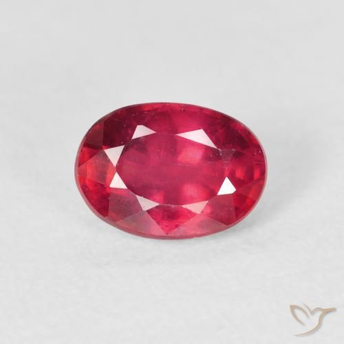 1.83ct Naturel Rouge confiture Rubis, ovale, VS