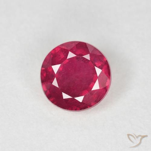 0.81ct Naturel Rouge moyen Rubis, Tour, VS