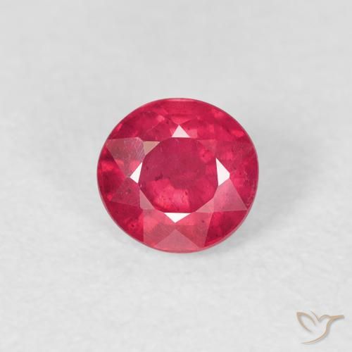 0.83ct Naturel Rouge moyen Rubis, Tour, VS