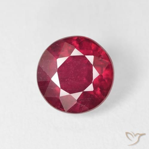 2.51ct Naturel Rouge sang Rubis, Tour, VS-SI