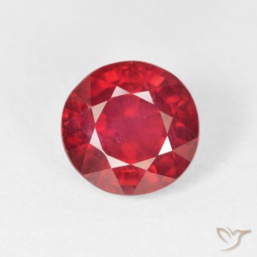 2.92ct Naturel Rouge confiture Rubis, Tour, VS
