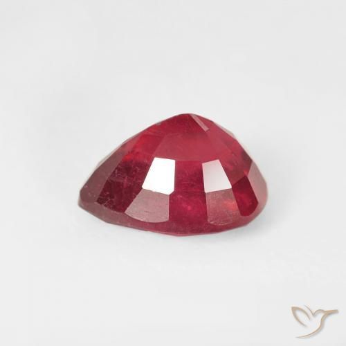 Rubis Rouge confiture naturelle En forme de poire, 1.79 ct, VS