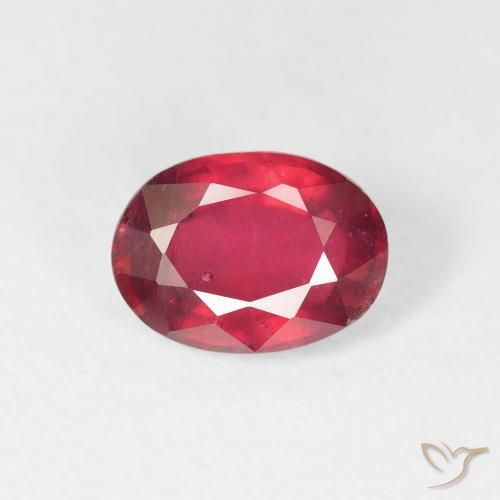 1.88ct Naturel Cramoisi profond Rubis, ovale, VS