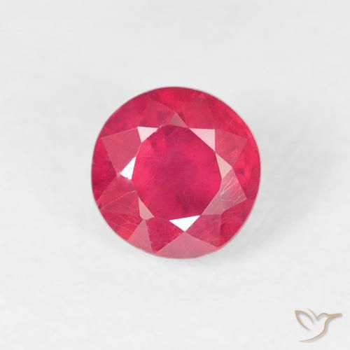 0.84ct Naturel Rose intense Rubis, Tour, VS