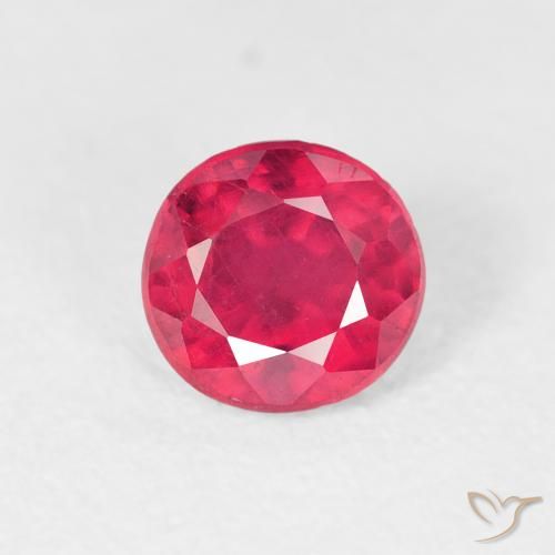 1.06ct Naturel Rose vif Rubis, Tour, VS