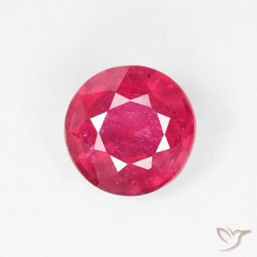 0.81ct Naturel Rose intense Rubis, Tour, VS