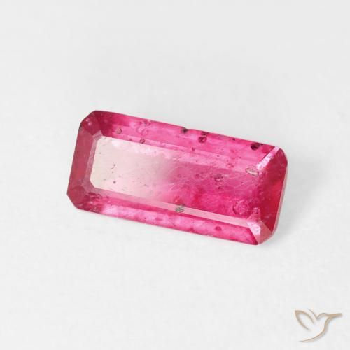 Rubis Rouge léger naturelle Octogone / coupe Émeraude, 1.91 ct, VS-SI
