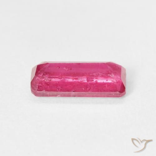 Rubis Rouge léger naturelle Octogone / coupe Émeraude, 1.91 ct, VS-SI