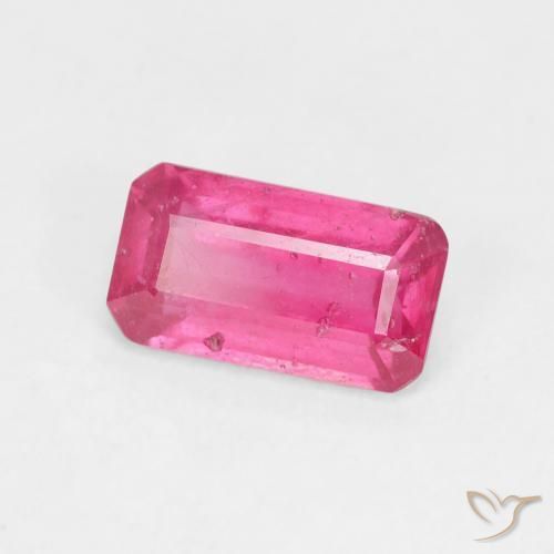 Rubis Magenta profond naturelle Octogone / coupe Émeraude, 1.94 ct, VS-SI