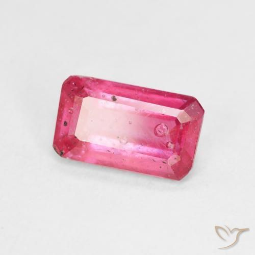 Rubis Rose magenta naturelle Octogone / coupe Émeraude, 2.66 ct, VS-SI