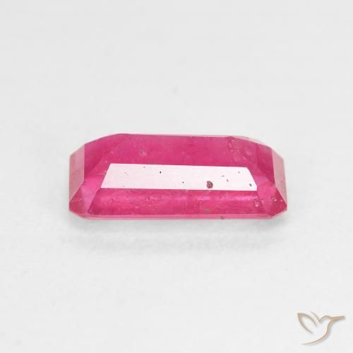 Rubis Rose vif naturelle Octogone / coupe Émeraude, 2.80 ct, VS-SI