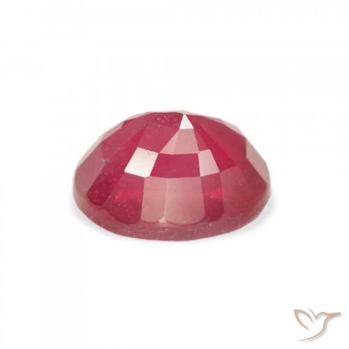 Rubis Rouge sang naturelle ovale, 3.18 ct, VS