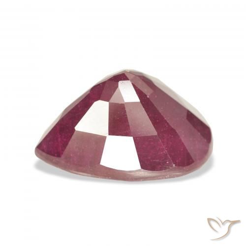 Rubis Vin rouge naturelle En forme de poire, 16.24 ct, VS