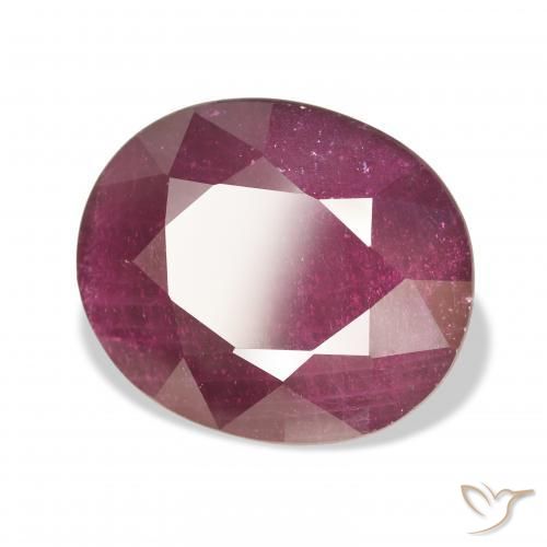 Rubis Rouge moyen naturelle ovale, 18.23 ct, VS