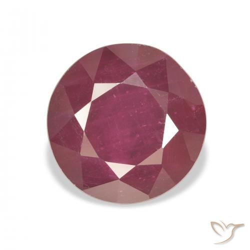 7.40ct Naturel Cramoisi profond Rubis, Tour, VS