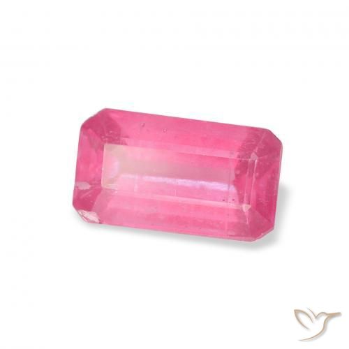 Rubis Rose vif naturelle Octogone / coupe Émeraude, 1.77 ct, VS-SI