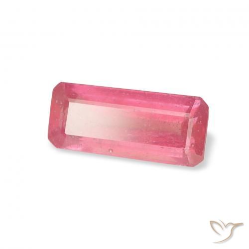 Rubis Rose magenta naturelle Octogone / coupe Émeraude, 1.50 ct, VS-SI