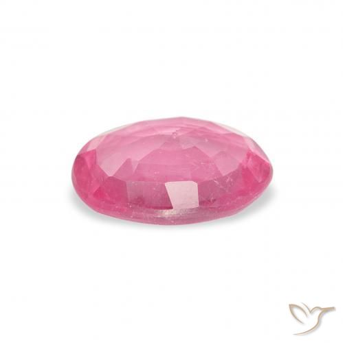 Rubis Medium Dark-Pink naturelle ovale, 1.09 ct, VS-SI