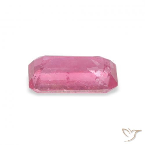 Rubis Rose vif naturelle Octogone / coupe Émeraude, 1.55 ct, VS-SI