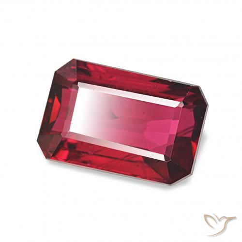 Rubis Rouge moyen naturelle Octogone / coupe Émeraude, 1.97 ct, VS