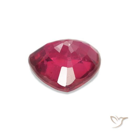 Rubis Medium Dark-Red naturelle Trillion, 1.48 ct, VS