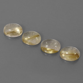 Achetez naturel ct jaune quartz rutilé gems, transparent, en provenance brésil chez gemselect. en stock, livraison internationale!