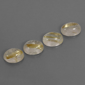 Achetez naturel ct jaune quartz rutilé gems, transparent, en provenance brésil chez gemselect. en stock, livraison internationale!