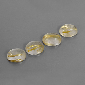 Achetez naturel ct jaune quartz rutilé gems, transparent, en provenance brésil chez gemselect. en stock, livraison internationale!