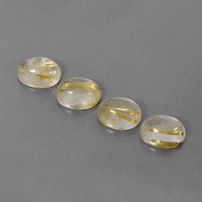 Achetez naturel ct jaune quartz rutilé gems, transparent, en provenance brésil chez gemselect. en stock, livraison internationale!