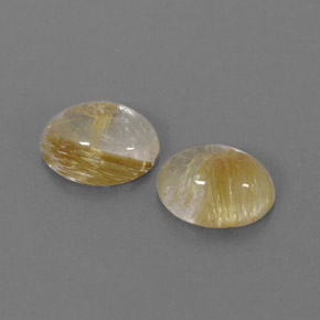 Achetez naturel ct jaune quartz rutilé gems, transparent, en provenance brésil chez gemselect. en stock, livraison internationale!
