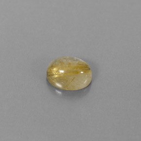 Quartz rutilé jaune naturelle transparent, 1,73 ct, transparent / translucide