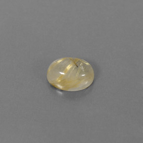 Quartz rutilé jaune naturelle transparent, 1,61 ct, transparent / translucide