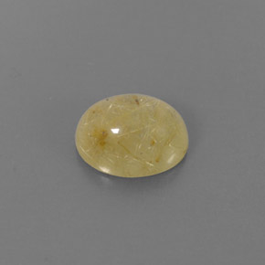 Quartz rutilé jaune naturelle transparent, 1,45 ct, transparent / translucide