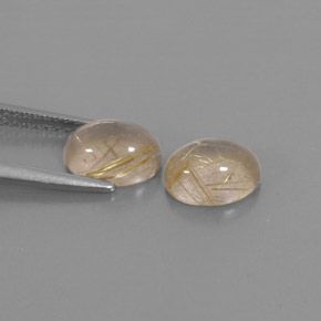 Achetez naturel ct jaune quartz rutilé gems, transparent, en provenance inde chez gemselect. en stock, livraison internationale!
