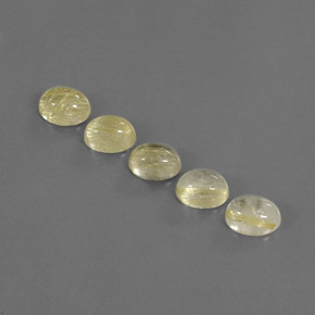 Achetez naturel ct jaune quartz rutilé gems, transparent, en provenance inde chez gemselect. en stock, livraison internationale!