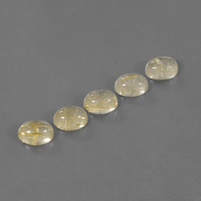 Achetez naturel ct jaune quartz rutilé gems, transparent, en provenance inde chez gemselect. en stock, livraison internationale!