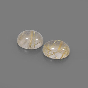 Achetez naturel ct jaune quartz rutilé gems, transparent, en provenance inde chez gemselect. en stock, livraison internationale!
