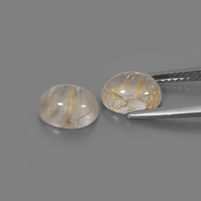 Achetez naturel ct jaune quartz rutilé gems, transparent, en provenance inde chez gemselect. en stock, livraison internationale!