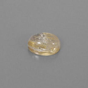 Quartz rutilé jaune naturelle transparent, 1,63 ct, transparent / translucide