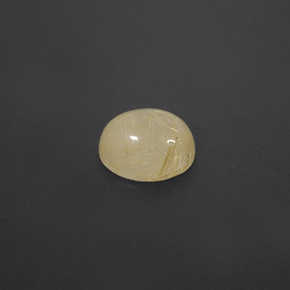 Quartz rutilé jaune naturelle transparent, 1,63 ct, transparent / translucide