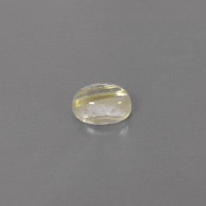 Quartz rutilé jaune naturelle transparent, 1,54 ct, transparent / translucide