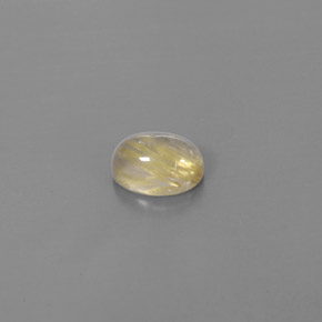 Quartz rutilé jaune naturelle transparent, 1,45 ct, transparent / translucide