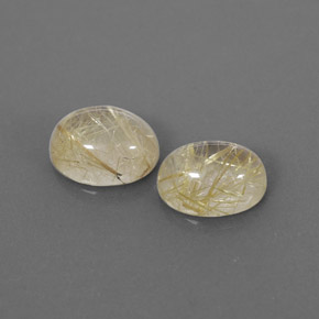 Achetez naturel ct jaune quartz rutilé gems, transparent, en provenance inde chez gemselect. en stock, livraison internationale!